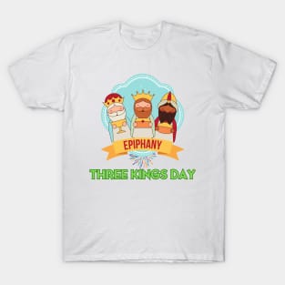 Epiphany and Three Kings Day T-Shirt